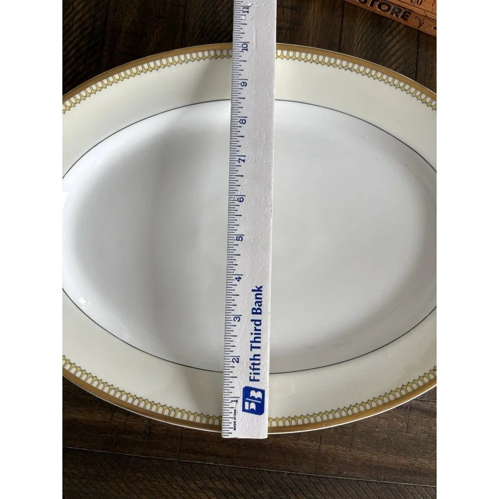 Antique Haviland Limoges France Schleiger 278 Large Serving Platter Regency Glam